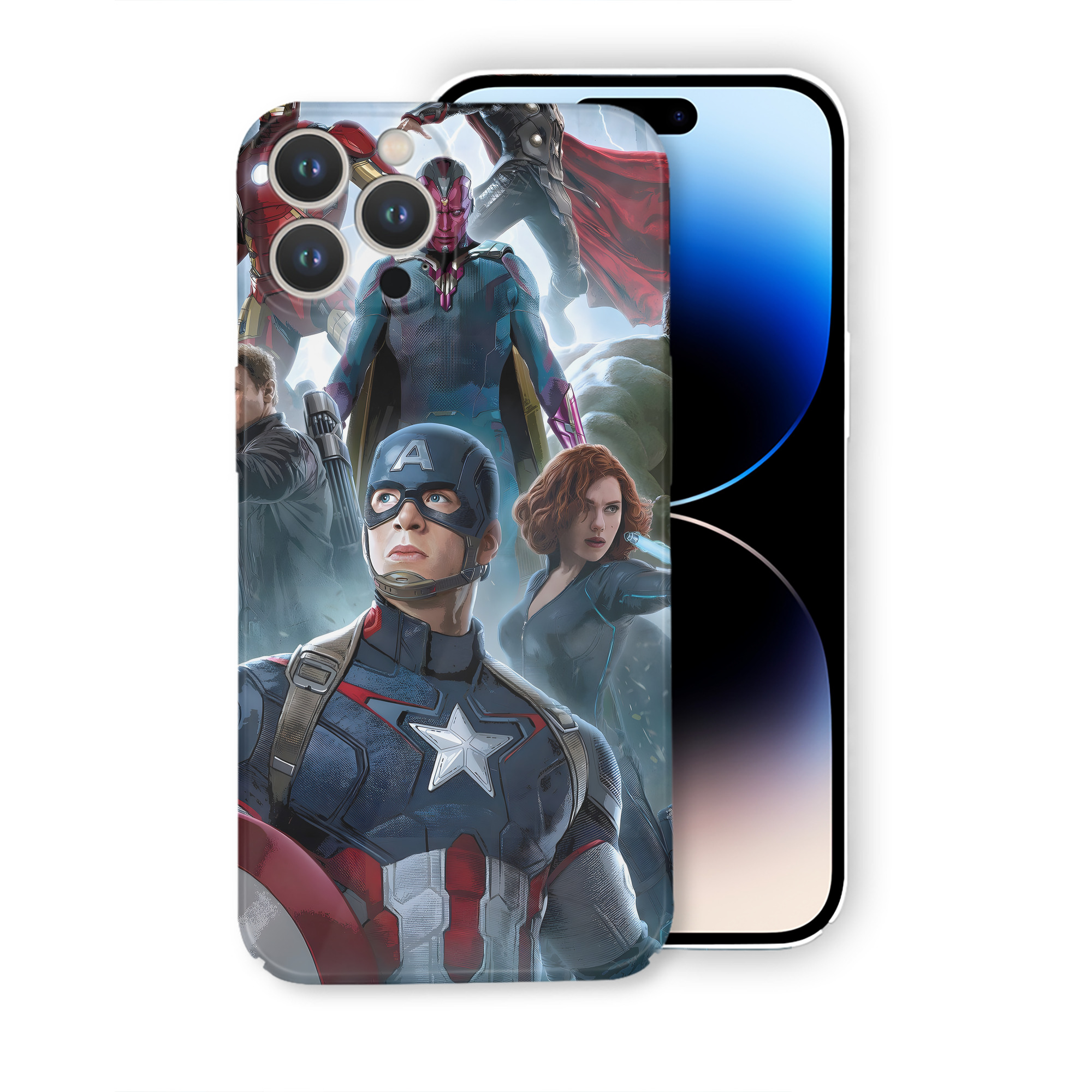 （画像用） アベンジャーズ The Avengers 【iPhone 14シリーズ対応】ハードケース